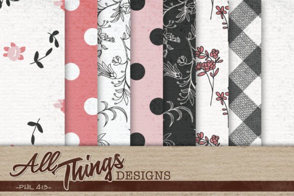 Download Pretty in Pink Digital Scrapbook Kit - Digital scrapbook kit Collection