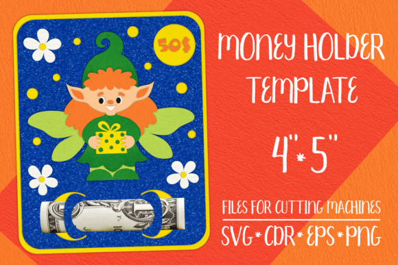 Download Forest Elf Girl Birthday Money Holder - Old Collection