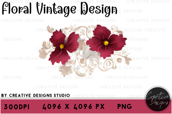 Download Floral Vintage Designs - Floral Collection