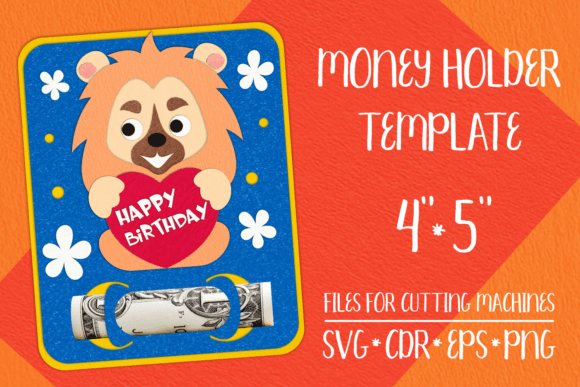 Download Lion Birthday Card | Money Holder - Old Collection